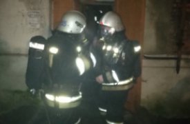 Дом в деревне Нарышкино тушили 6 человек