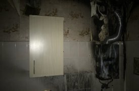 В Новомосковске из-за газовой колонки чуть не сгорела квартира