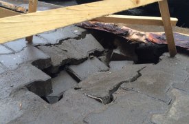 В центре Тулы образовались сразу два провала