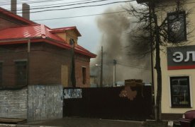 В Туле на ул. Арсенальной что-то горит