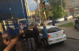 Проспект Ленина парализован из-за трех ДТП