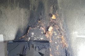 Пожар в Алексине тушили 10 человек