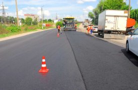 В Туле за сутки уложили более пяти тысяч кв. м асфальта
