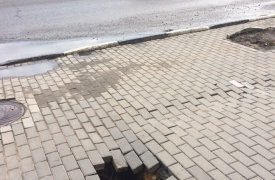 Сегодня В Туле отремонтируют 14 тротуаров