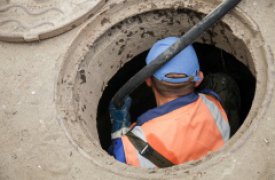 В Туле продолжаются работы по обустройству ливневой канализации