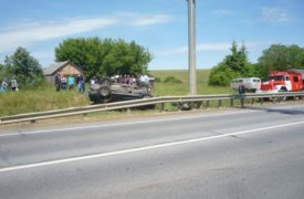 В Тульской области в ДТП погибла женщина и серьезно пострадал водитель