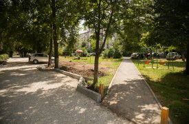 В Туле продолжается благоустройство дворов