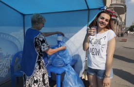 Охладись! В Туле бесплатно раздают питьевую воду