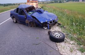 Под Тулой в изуродованном «БМВ» погиб водитель