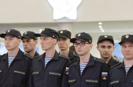 20 тульских призывников отправились служить в научно-производственную роту