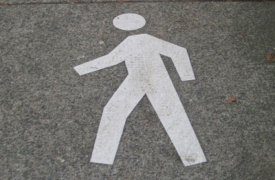 В Туле на ул. Рязанской иномарка сбила пешехода