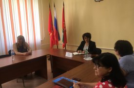 Жители города Новомосковск смогли лично обратиться к детскому омбудсмену