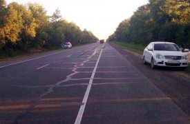 Трое детей пострадали в двух «улетевших» в кювет иномарках в Тульской области