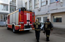 В центре Тулы произошёл пожар в отделении «Альфа-банка»
