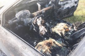 Ранним утром в Узловском районе загорелся 