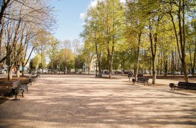 В Туле торжественно приняли новые скверы