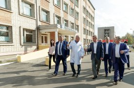 Алексей Дюмин посетил Суворовскую ЦРБ