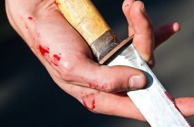 В Узловском районе обнаружили труп мужчины с ножевым ранением в живот