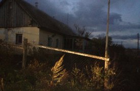 В Плавском районе шесть человек тушили горящий дом