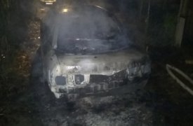 Ночью в Алексине вспыхнула 