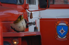 На Ложевой в Туле загорелся 