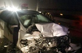 Машина всмятку: в Туле девушка чуть не погибла по вине пьяного водителя