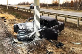 «Семерка», столб, два трупа: подробности жуткого ДТП в Заокском районе
