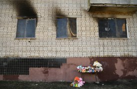 Мать погибших на пожаре четверых детей накануне скончалась в больнице