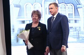 Заслуженному врачу РФ Людмиле Котик вручили медаль «За милосердие»