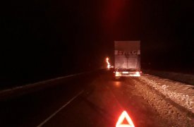 В Тульской области фура насмерть сбила мужчину