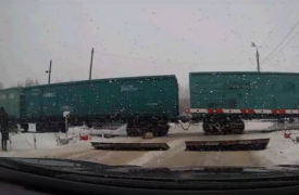 Женщина шагнула под поезд в Тульской области