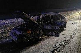 В Туле на встречке столкнулись «ВАЗ 2114» и «Лэнд Ровер»