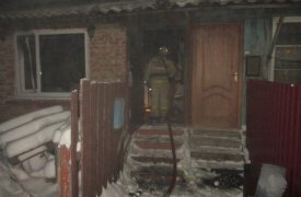 В доме в селе Ильинка сгорели постельные принадлежности и диван