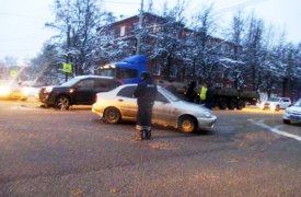 ДТП в Туле: 18-летний парень и 74-летний пенсионер не поделили дорогу