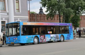 7 января экскурсионный автобус отправится по новогоднему маршруту