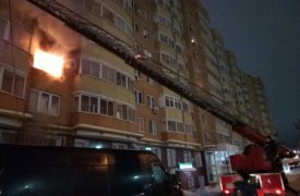 При пожаре на проспекте Ленина в Туле пострадали четыре человека, эвакуированы более 40