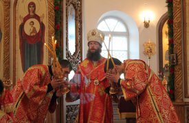 Алексей Дюмин поздравил епископа Белевского и Алексинского Серафима с именинами