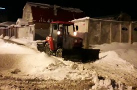 В Туле снег убирают более 100 единиц техники