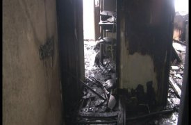 В Туле полицейские спасли при пожаре людей и домашних животных