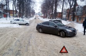 В Киреевске двое человек пострадали в тройном ДТП
