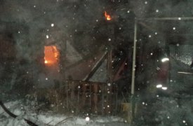 6 человек тушили горящую баню в Щекинском районе