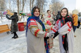 В Туле прошло сельское чаепитие «Конфетки-бараночки»