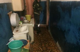 В квартире на улице Большая в Туле произошел пожар