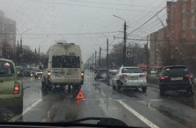 Из-за ДТП в районе Зеленстроя растянулась большая пробка