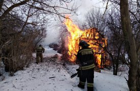 Подготовка к дачному сезону не удалась: горящий парник тушили 7 человек