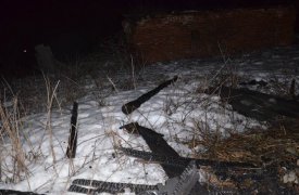 В Куркинском районе сгорел сарай