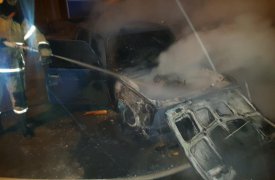 Ночью в Туле сгорела «семёрка»