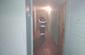 Из пожара на ул. Бондаренко в Туле спасены 2 человека