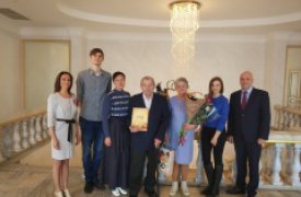 Тульская пара отметила 50-летний юбилей супружеской жизни