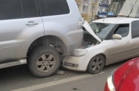 Подробности тройного ДТП на ул. Вильямся в Туле